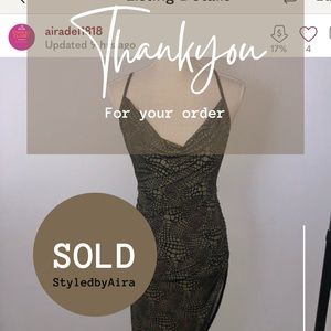 🌸•NEW!Forever 21•high slit dress